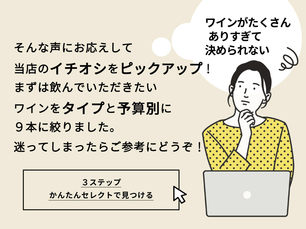 タイプと予算でかんたんに見つける まずはこれを飲んでみて