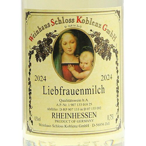 聖母の乳」の名を持つ甘口ワインに癒されて リープフラウエンミルヒ