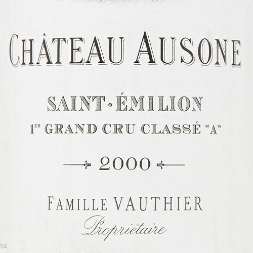 シャトー オーゾンヌ  2000 !! シャトー・オーゾンヌ [2000] 750ml / Chateau Ausone|寺田倉庫