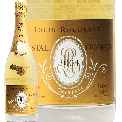 ルイ・ロデレール クリスタル 2004 ルイ ロデレール クリスタル 2004 750ml（ 箱なし）Louis