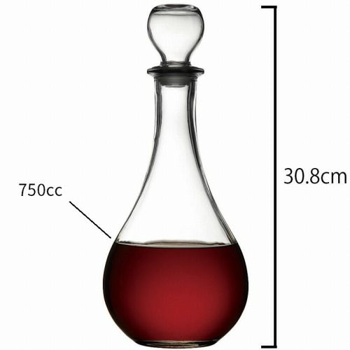 スタンダードな形で使いまわしが効く ロト デキャンタ 1270ml 古