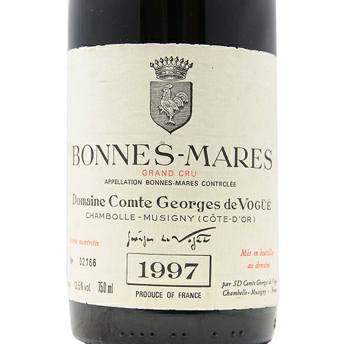 パーカーポイント91-93点！ ボンヌ マール グラン クリュ 1997 コント