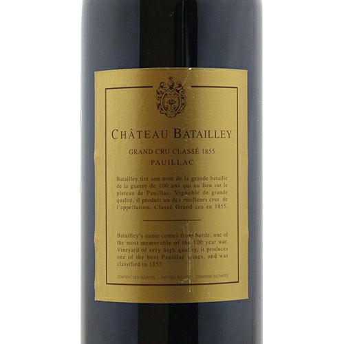 Château Batailley 2001 / シャトー バタイエ 2001 シャトー バタイエ