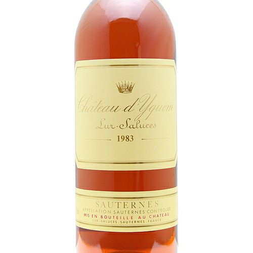 Chateau d'Yquem 1983 デザートワイン 750ml Chateau d'Yquem 1983 デザートワイン 750ml Chateau d'Yquem